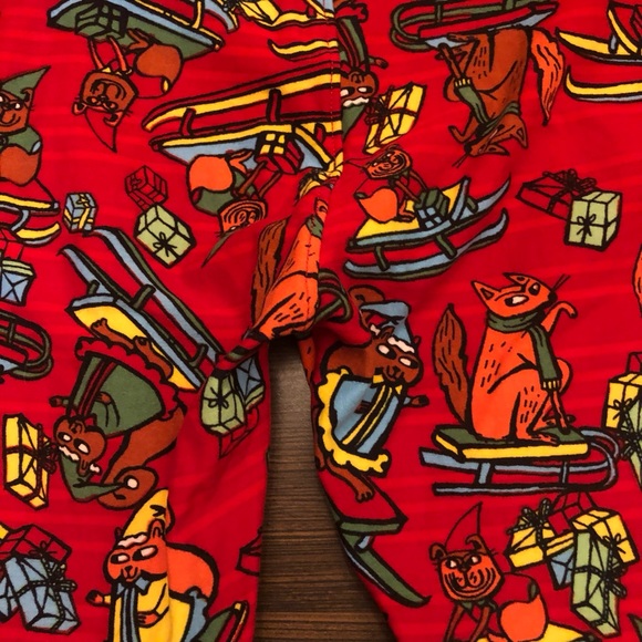 Rare NWOT LuLaRoe Squirrel Leggings. - Picture 7 of 8